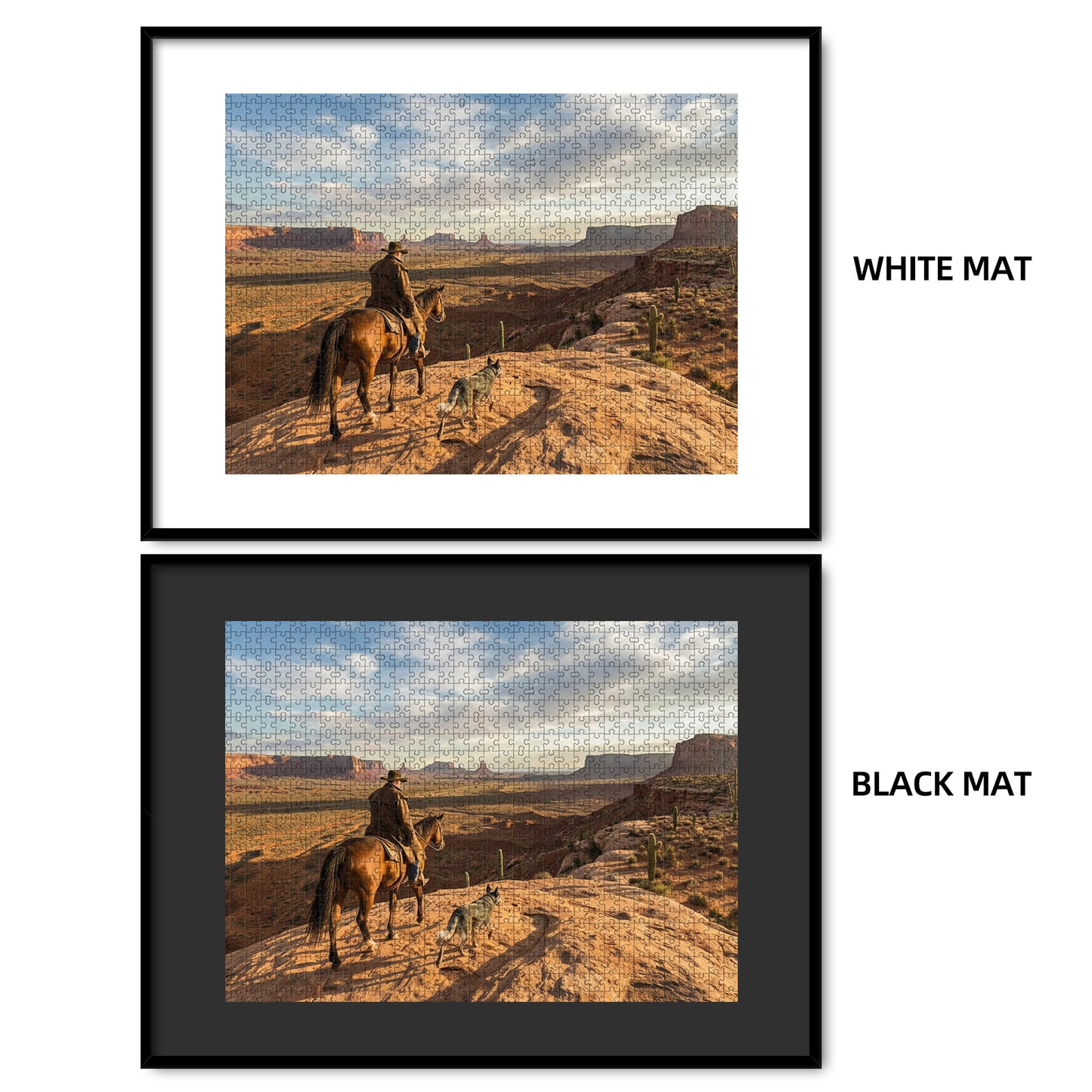 Kuxerla Black 20 x 27 Metal Picture Frame with Mat Board,Clear Acrylic Cover and Sturdy Back Panel,Horizontal or Vertical Display.