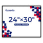 Kuxerla Puzzle Frame 24x30 inch-61x76CM Metal Picture Frames with Clear Acrylic Cover and Sturdy Back Panel Horizontal or Vertical Display Black