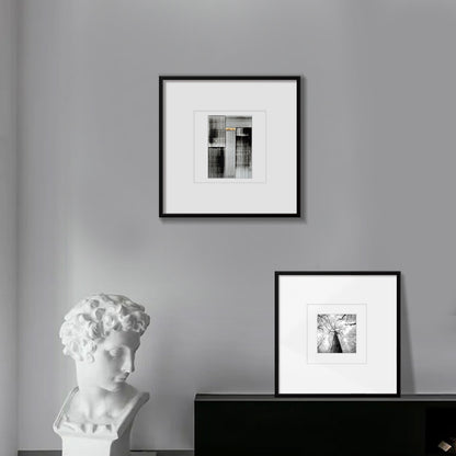 Kuxerla 14x14 Poster Frames,Wall Gallery Photo Frame with Mat Display 5x7 or 8x8 Photos, Wall Hanging Frame for 14x14 Picture Without Mat,Black