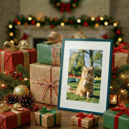 Kuxerla 11x14 Picture Frame Holds 8.5x11 Picture with Mat or 11x14 Picture without Mat,With Clear Acrylic Front and MDF Back Panel,Pack of 2,Green